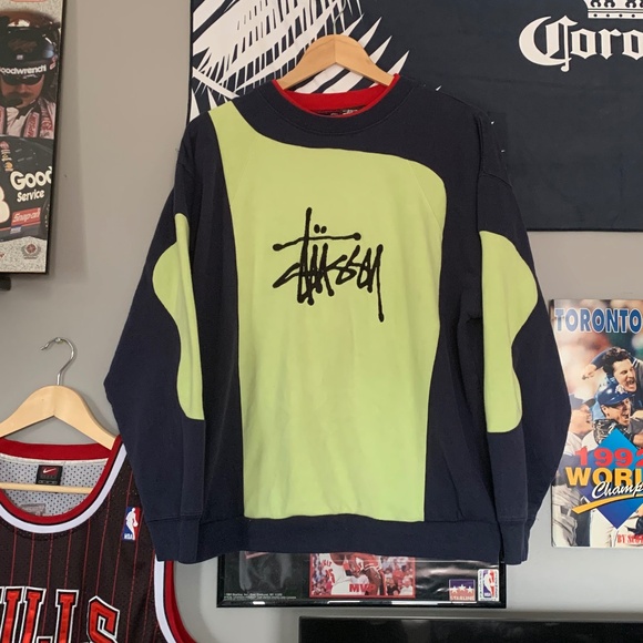 Custom Stussy Rework Crewneck - Picture 1 of 5
